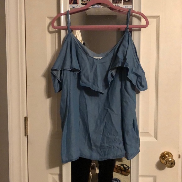 Old Navy Tops - Old navy denim shirt